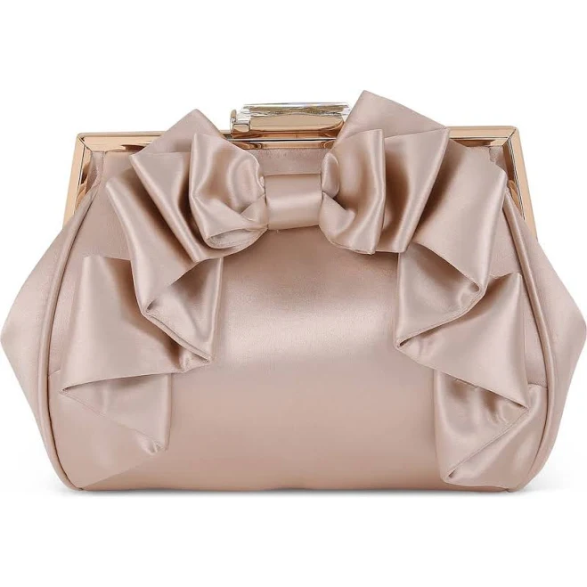 bag Mae Signature Satin Bow Clutch Nordstrom $75.6