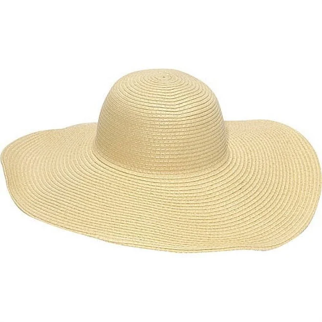 accessory Magid Women's Floppy Wide Brim Straw Sun Hat Walmart $14.97