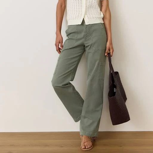 pants Marine Layer Women's Aria Straight Leg Cargo Pants Marine Layer $64