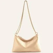 bag Matching Color Metallic Satin Adjustable Shoulder Bag Azazie.com $25