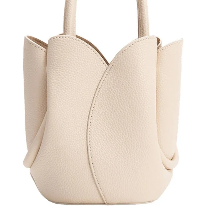 bag Melie Bianco Tulip Mini Recycled Vegan Leather Top Handle Bag Edie Boutique $79