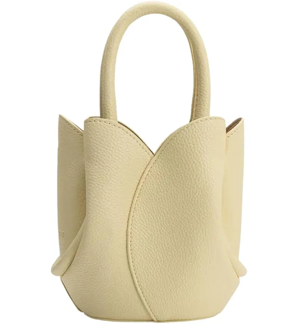 bag Melie Bianco Tulip Mini Recycled Vegan Leather Top Handle Bag Swoon Boutique Lafayette $79