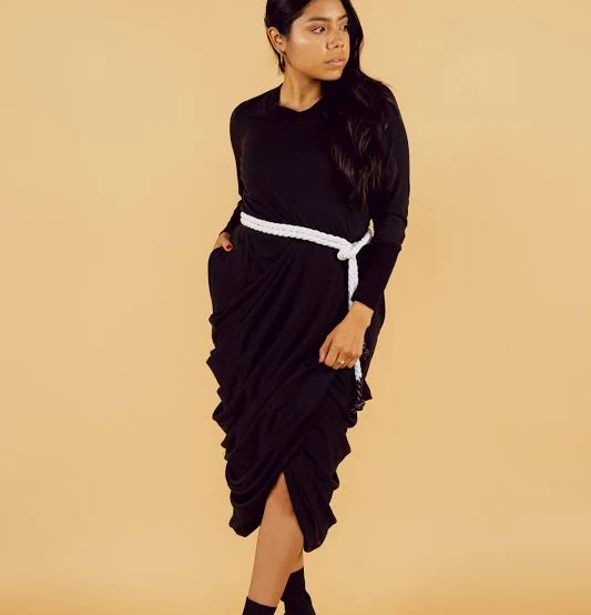 dress Midi Pannier Dress Yellowcake Shop $234