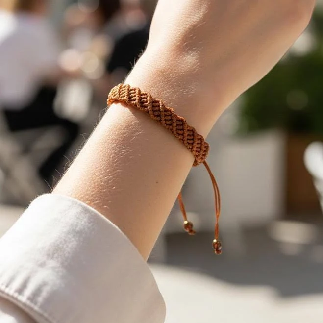 accessory Minimalist Boho Braided Woven Bracelet Etsy - Seller $15.3