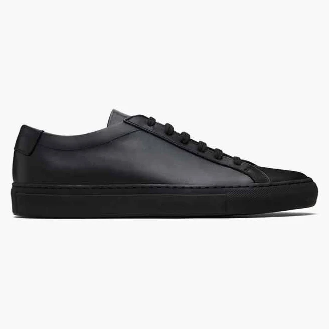 shoes Minimalist Calfskin Sneakers LarosaStyle $155