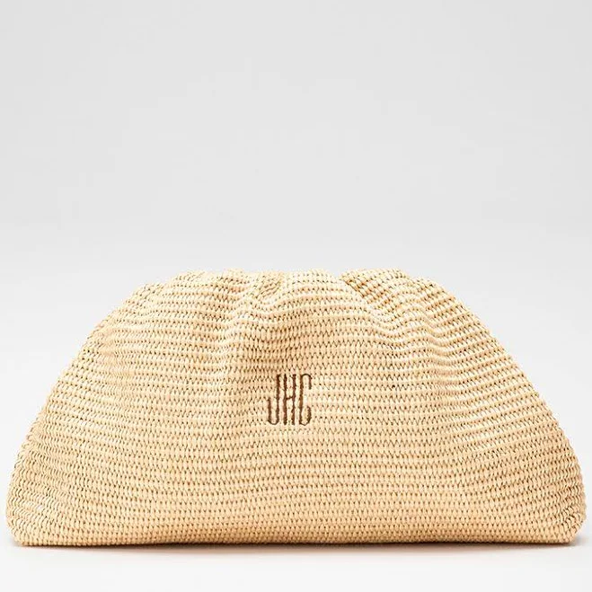 bag Mother's Day Amalia Ruched Leather Clutch Mark and Graham $119