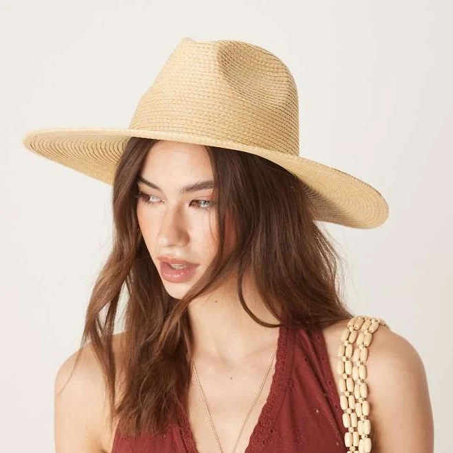 accessory My Accessories Wide Straw Fedora Hat ASOS $32
