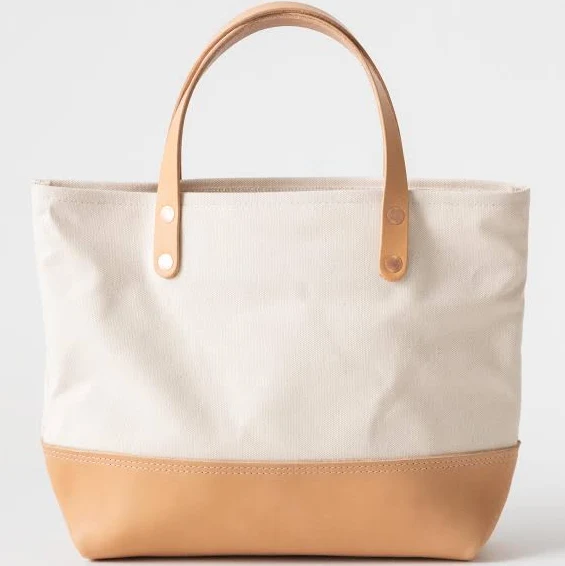 bag Natural Canvas Mini Panel Tote +$25 KMM & Co. $275