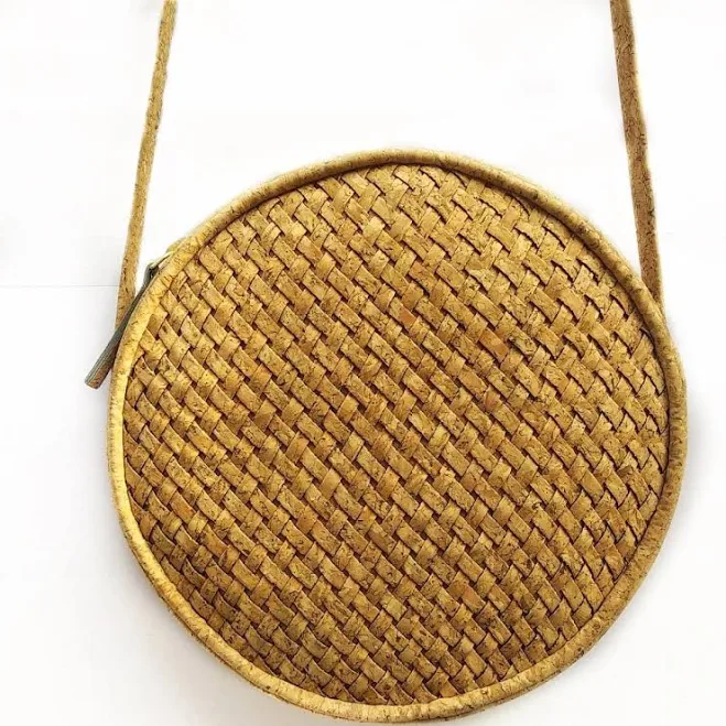 bag Natural Cork Crossbody Bag Etsy - Seller $45