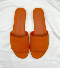 shoes NEW J Crew Size 8 Golden Beach Orange Single Strap Slide Sandals Microsuede NIB eBay $58.31