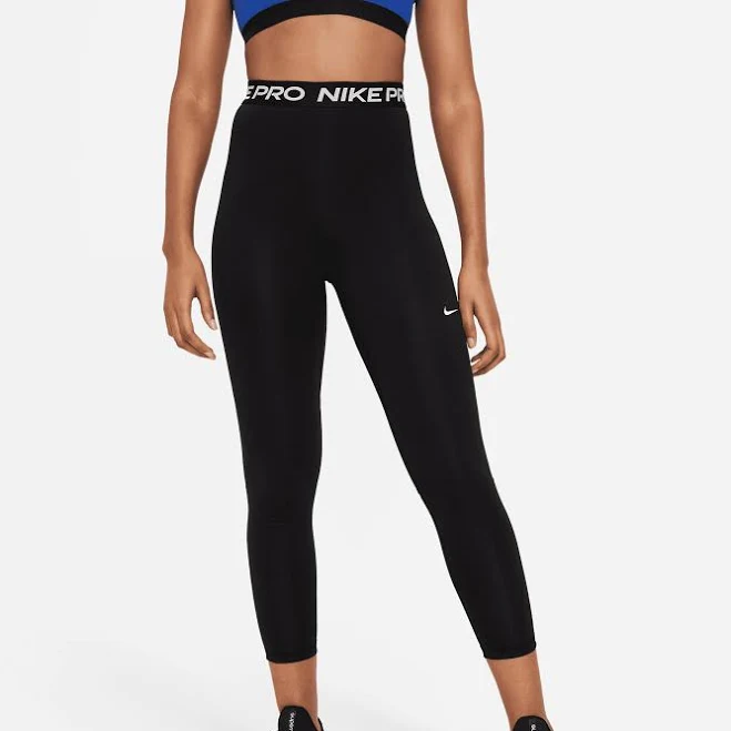 activewear bottom Nike Women's Pro 365 High-Waisted 7/8 Mesh Panel Leggings Walmart - Kayte Retail $47.99