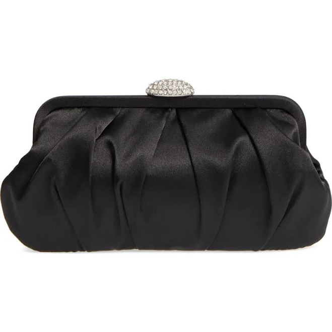 bag Nina Women's Concord Pleated Satin Frame Clutch Nordstrom $75