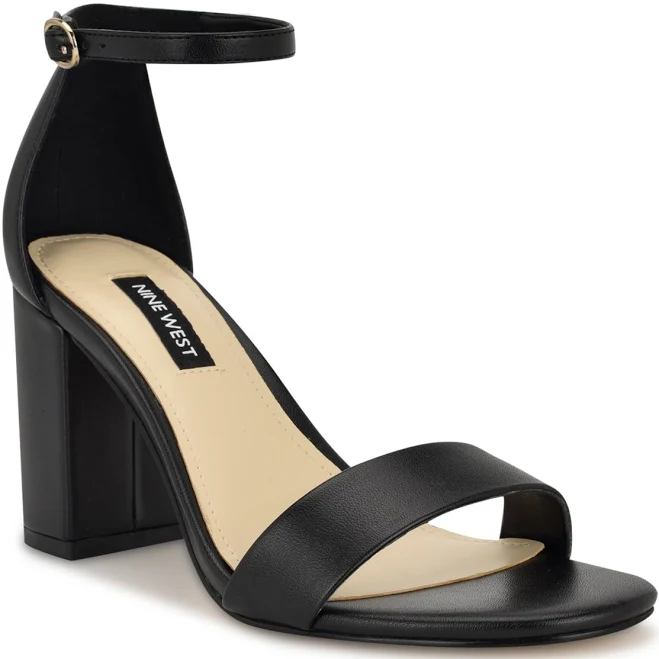 shoes Nine West Women's Toniann Ankle Strap Sandals Macy's $59.4