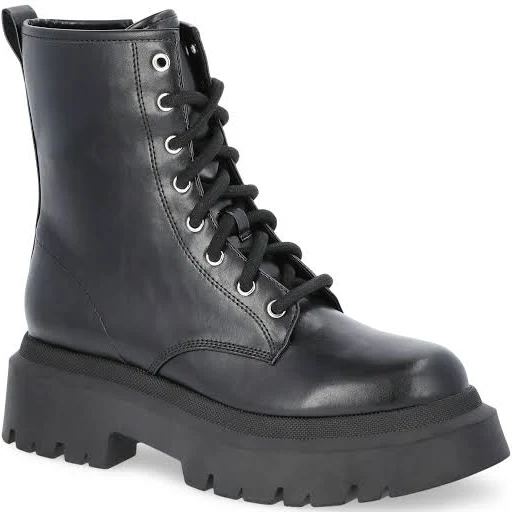 shoes No Boundaries Women's Lug Sole Wide Combat Boots Walmart $7.99