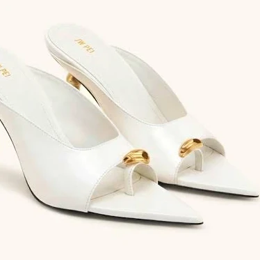 shoes Noemi Pointed-Toe Mule Heels JW PEI $129