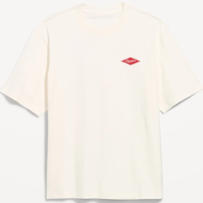 top Old Navy Men's Loose Heavyweight Graphic T-Shirt Old Navy $11.99