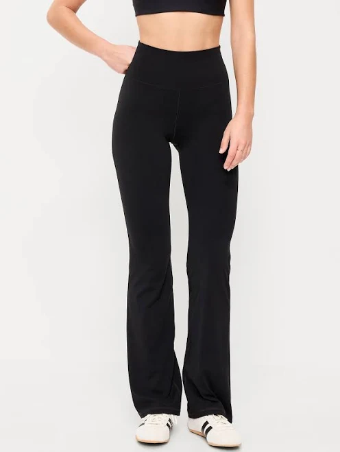leggings Old Navy Women's High-Waisted Studiosmooth Flare Leggings Old Navy $26.99