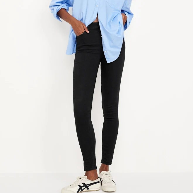 pants Old Navy Women's High-Waisted Super-Skinny Jeans Old Navy $17.49