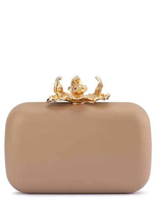 bag olga berg Adele Orchid Lock Clutch Nordstrom $95
