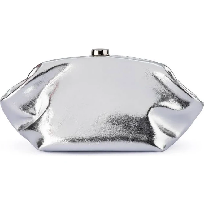 bag Olga Berg Tally Metallic Clutch Nordstrom $95