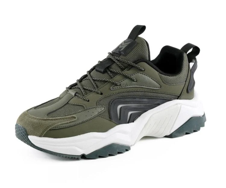 sneakers Olive Green Chunky Dad Streetwear Sneakers Just Mens Shoes $69.99