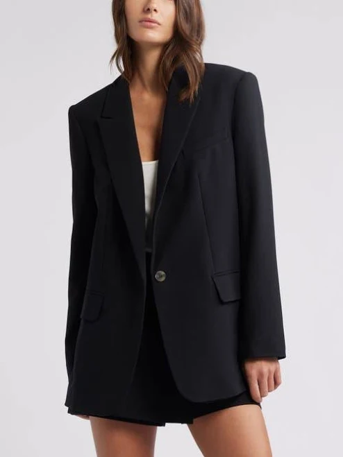 blazer Open Edit The Icon Relaxed Blazer Nordstrom $99.5