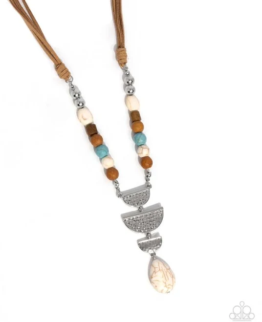 accessory Paparazzi Leather Turquoise Necklace Sugar Bee Bling $8