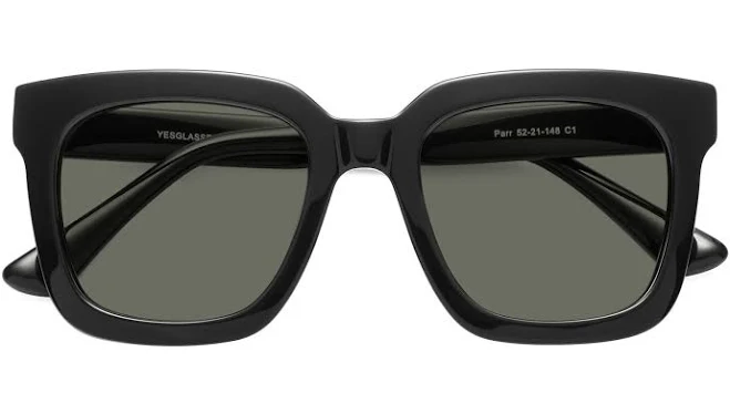 accessory Parr Oversized Acetate Square Sunglasses Yesglasses $148