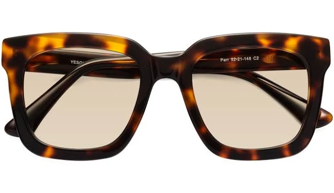 accessory Parr Oversized Acetate Square Sunglasses Yesglasses $50.4