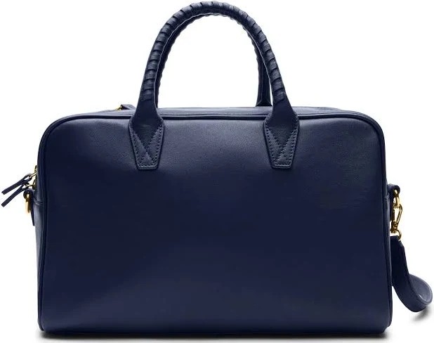 bag Personalized Leather Satchel Bag with Crossbody Strap Leatherology $220