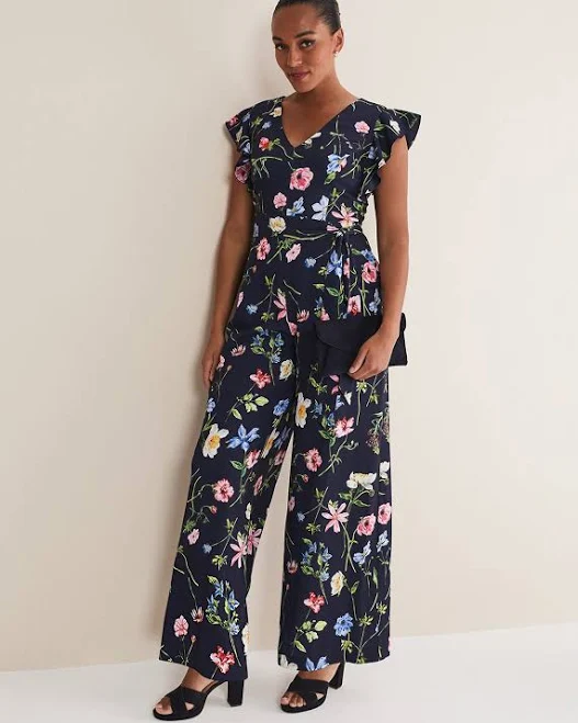jumpsuit Phase Eight Kallie Wide Leg Floral Jumpsuit Phase Eight US $270