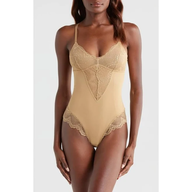 bodysuit Pinsy Sculpting Lace Bodysuit Nordstrom $98