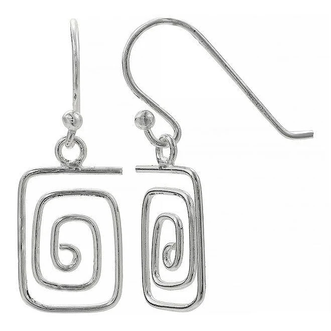 accessory Primrose Women's Sterling Silver Geometric Drop Earrings Kohl's $13.5