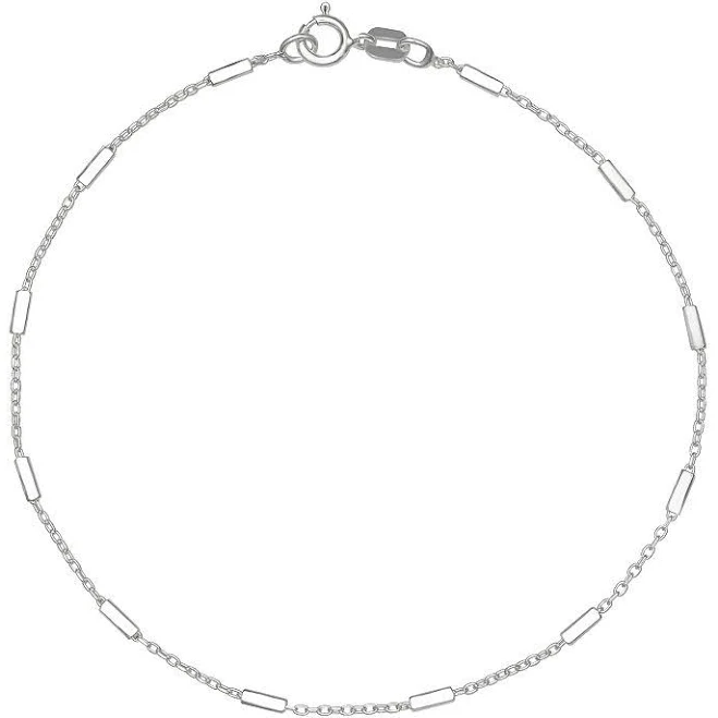 accessory Primrose Women's Sterling Silver Rolo Chain Bracelet Kohl's $24