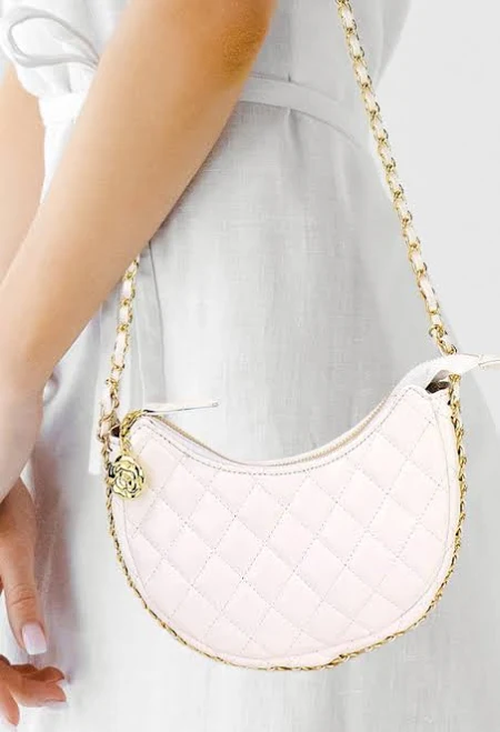 bag Quilted Vegan Leather Crossbody Bag Embellish Your Life $49