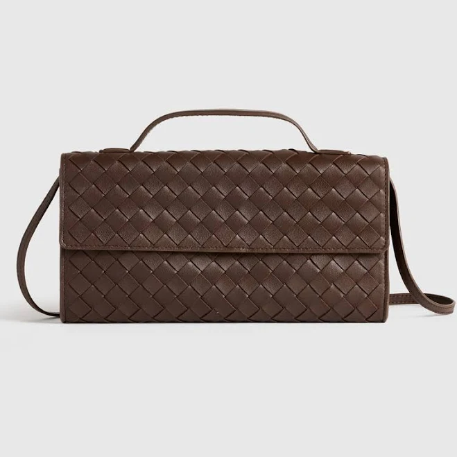 bag Quince Handwoven Italian Leather Clutch Quince $102