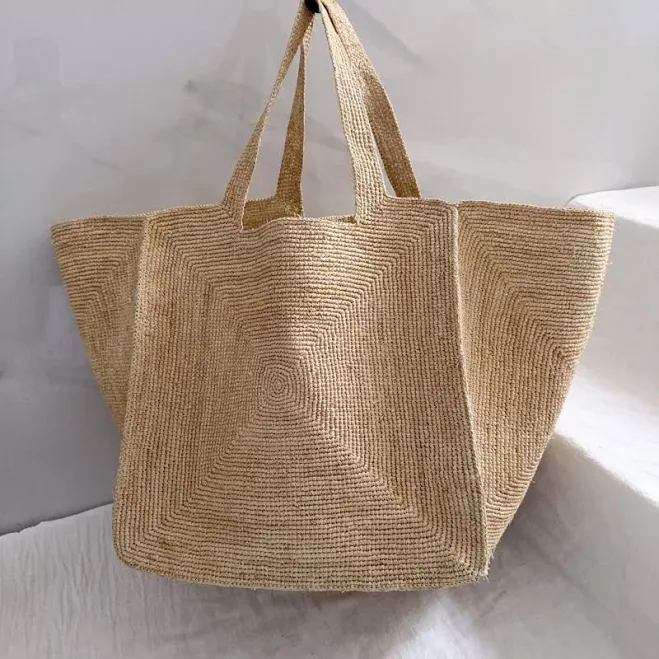 bag Raffia Woven Straw Tote Bag Etsy - Seller $117.32