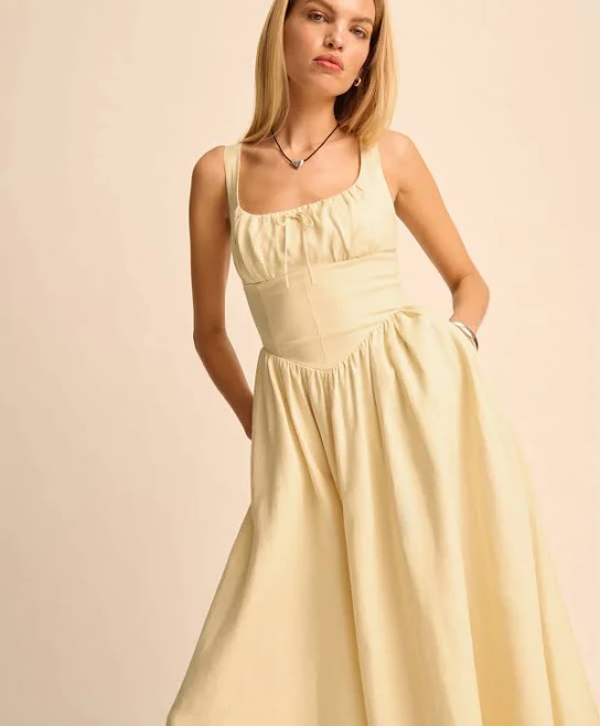 dress Reformation Balia Linen Dress Reformation $278