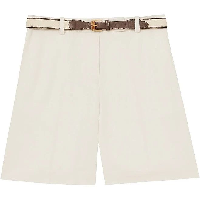 shorts Reiss Devon Linen Blend Bermuda Women Shorts - White Saks Fifth Avenue $171.5