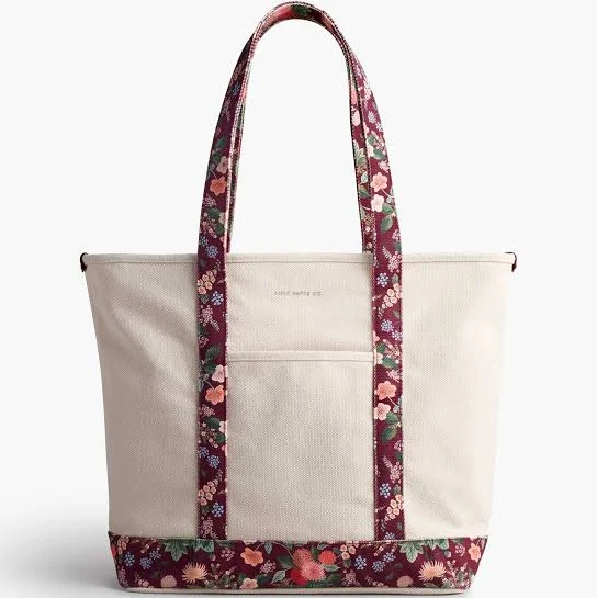 bag Rifle Paper Co. Dahlia Canvas Carry All Rifle Paper Co. $79