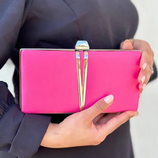 bag Satin Crossbody Strap Clutch Etsy - Seller $60.46