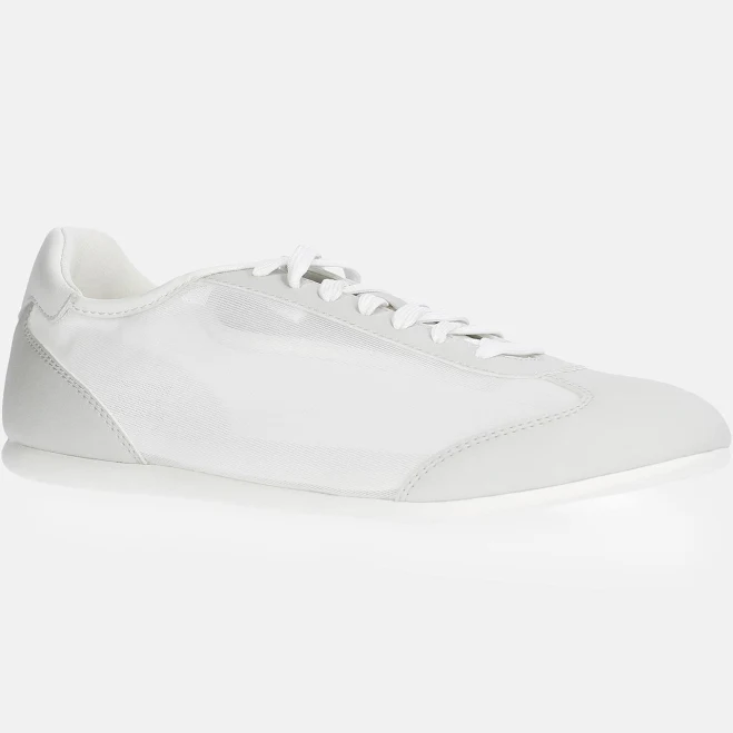 shoes Scoop Women's Lace-Up Mesh Sneakers Walmart $20.4