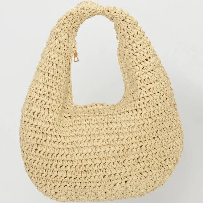 bag Show Me Your Mumu Raffia Hobo Bag Show Me Your Mumu $48