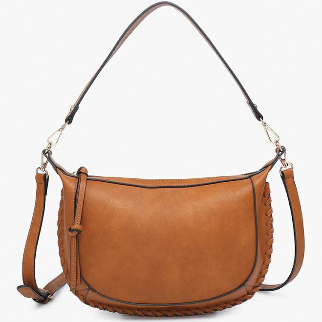 bag Sierra Vegan Whipstitch Saddle Bag Jen & Co. $31.88