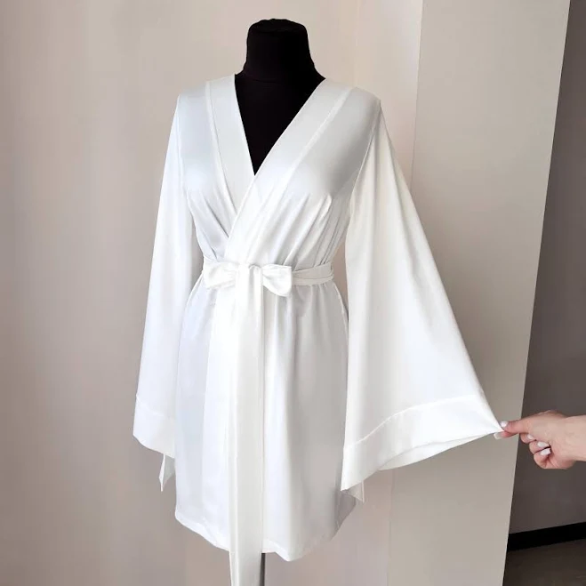 outerwear Silk Kimono Robe Etsy - BellaDonnaUa $62.1