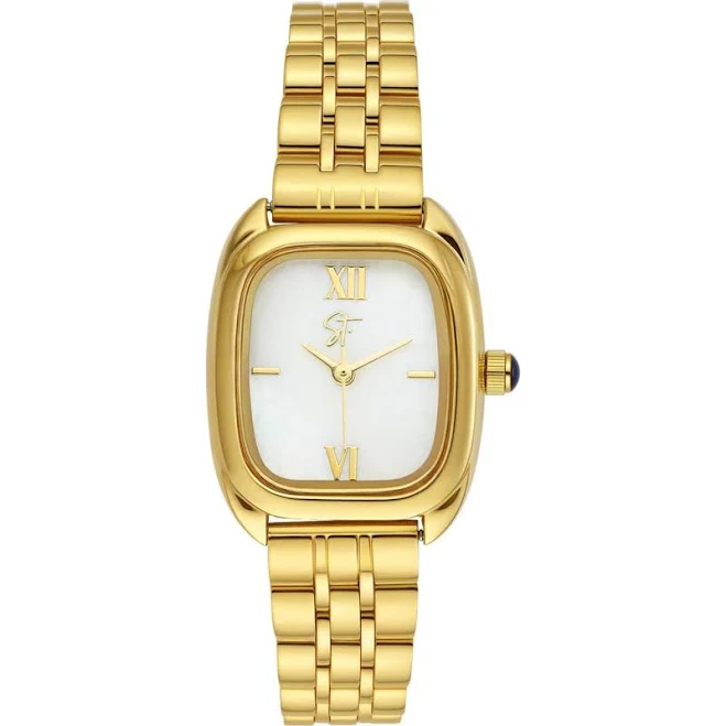 accessory St. Moran 18K Gold Plate Bracelet Watch Nordstrom $94.5