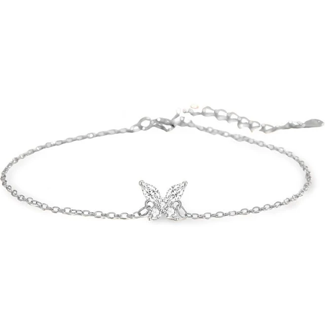 accessory Sterling Silver Tessa Butterfly Charm La Boutique du Bracelet $29.99