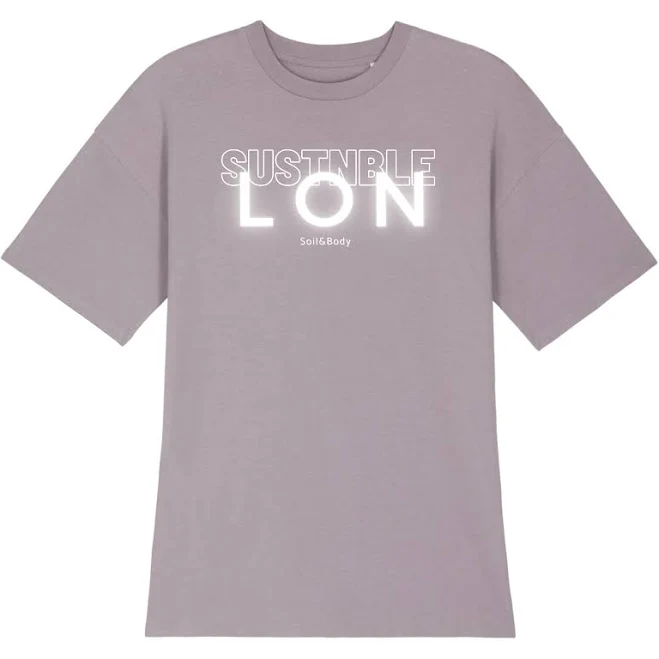 dress SUSTNBLE Oversized Organic Cotton T-Shirt Dress Soil and Body $79.9