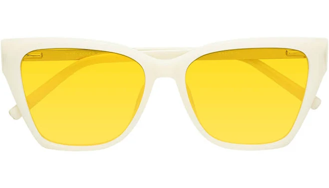 accessory Swartz Medium Oversized Butterfly Sunglasses Yesglasses $40.73