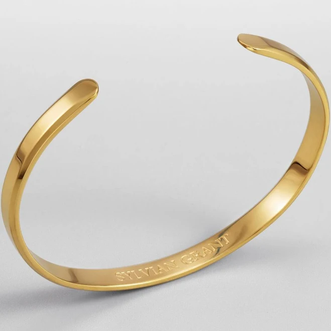 accessory Sylvian Grant Classic Unisize Gold Cuff Sylvian Grant $39